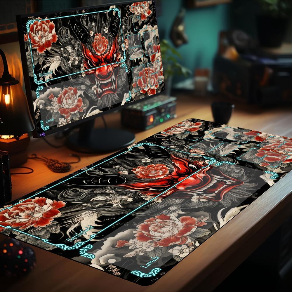 Magic Playmat card gaming mat  - Retro Gaming Rug บทวิจารณ์และราคา