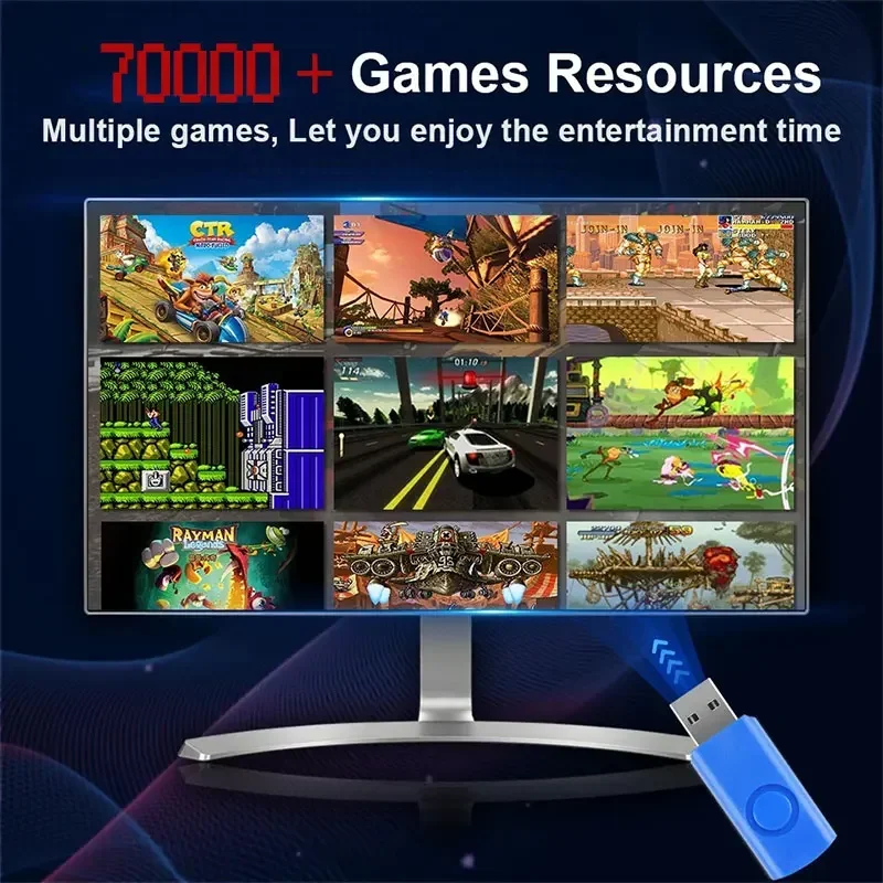 Retro Gaming Console 70000+ Ga - Retro Gaming Ps2 บทวิจารณ์และราคา