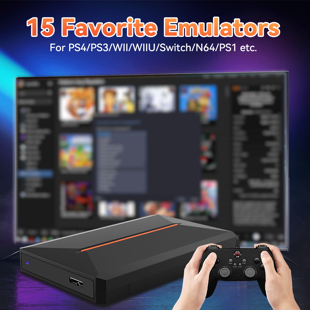Launchbox 500G Game Hard Drive - Retro Gaming Ps2 บทวิจารณ์และราคา