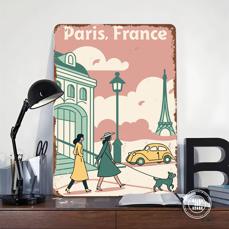 Paris France Travel Printed Po - Retro Gaming France บทวิจารณ์และราคา