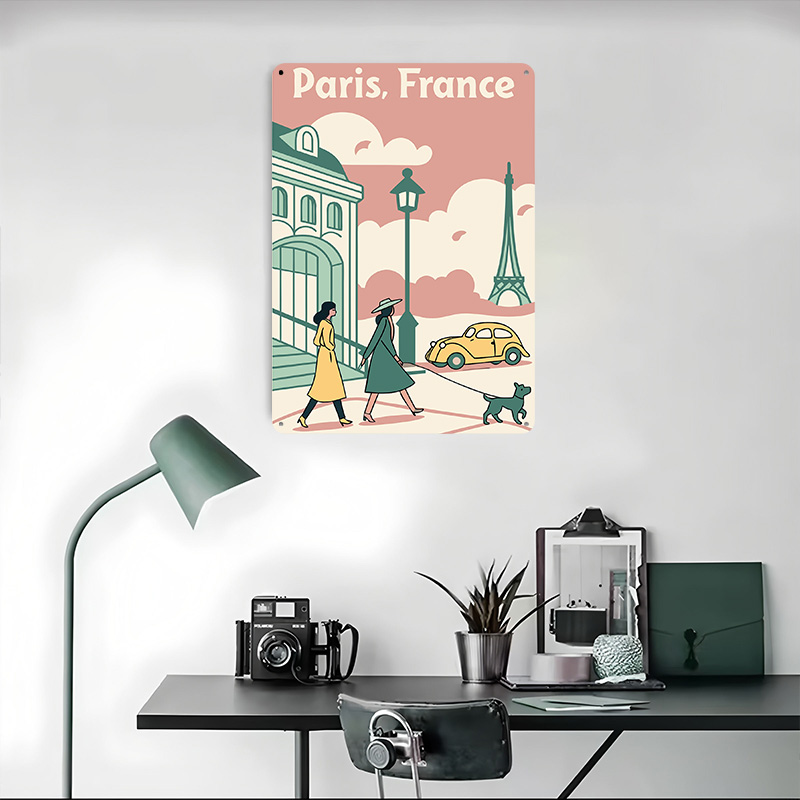 Paris France Travel Printed Po - Retro Gaming France บทวิจารณ์และราคา