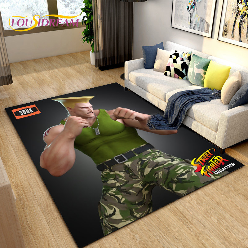 Retro Game Gamer Street Fighte - Retro Gaming Rug บทวิจารณ์และราคา