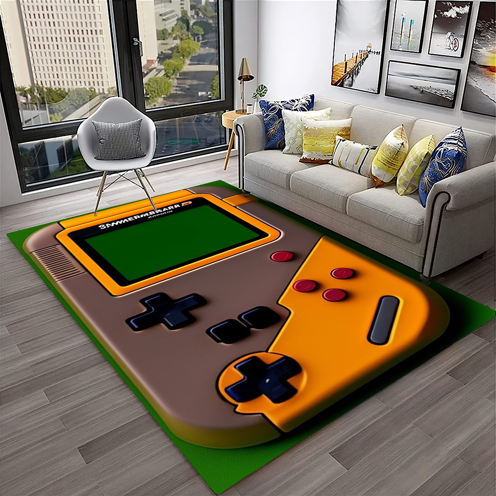 Retro Video Game Console Desig - Retro Gaming Rug บทวิจารณ์และราคา