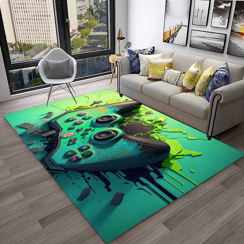 Retro Video Game Console Desig - Retro Gaming Rug บทวิจารณ์และราคา