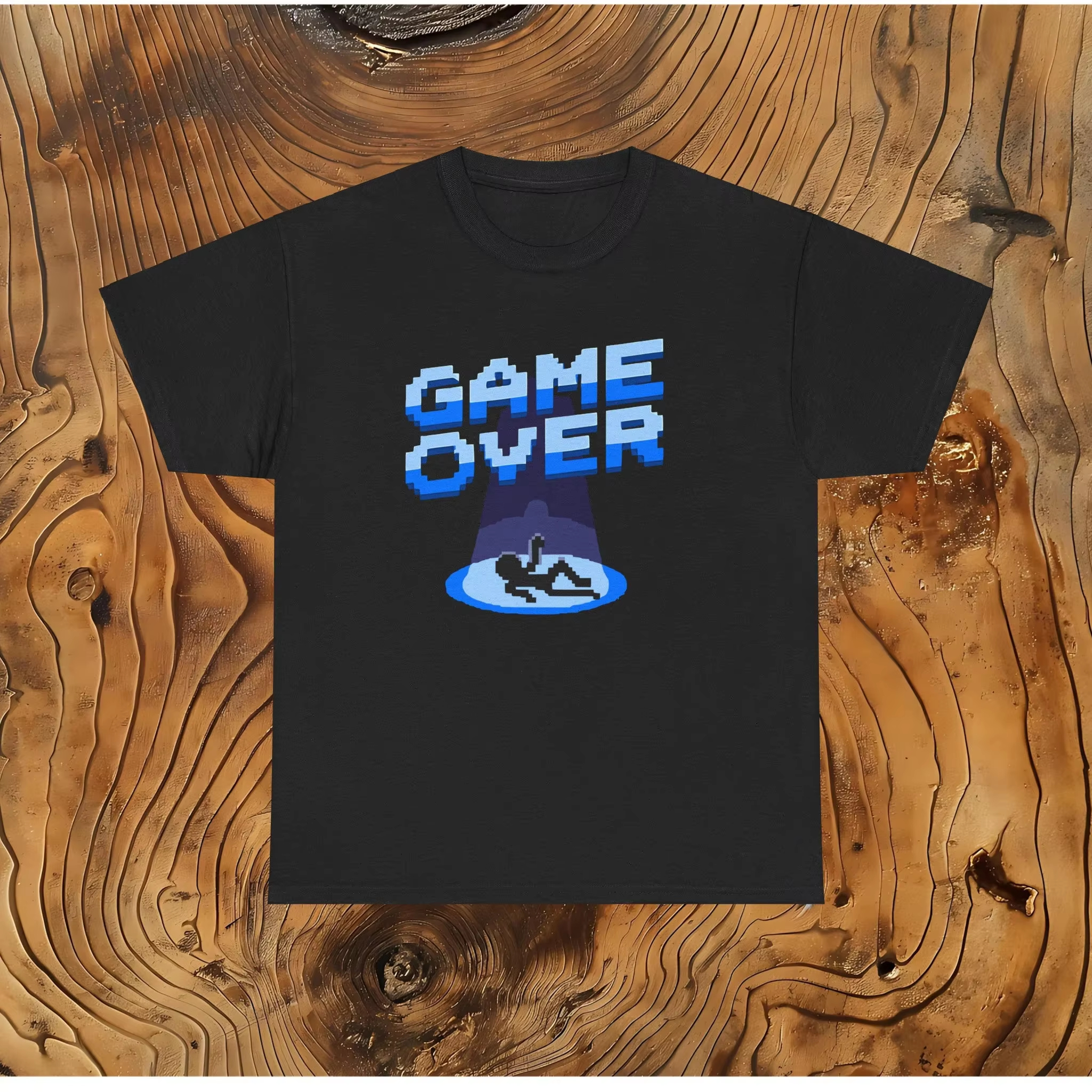 Game Over Screen Tee Retro Gam - Retro Gaming Shops บทวิจารณ์และราคา