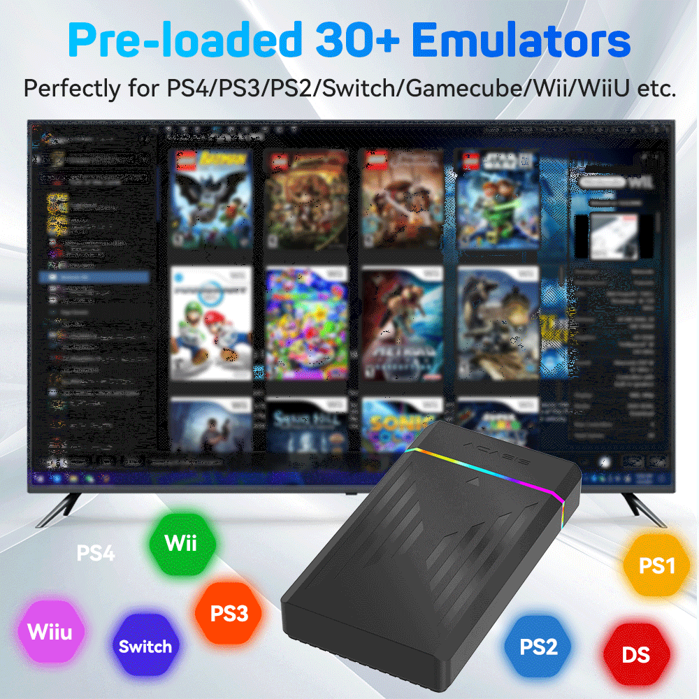 3TB Portable Gaming HDD Launch - Retro Gaming Ps2 บทวิจารณ์และราคา