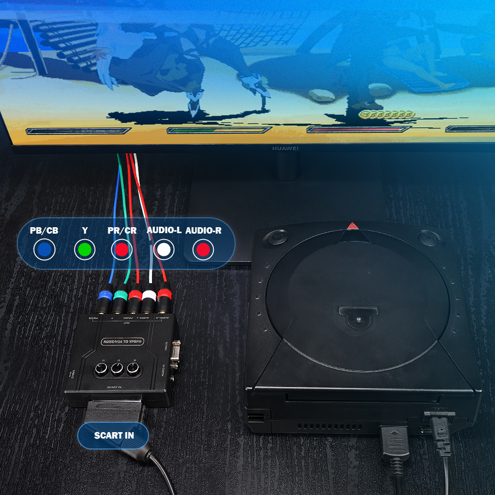 RGBS VGA to YPBPR Component Co - Retro Gaming Nostalgia บทวิจารณ์และราคา